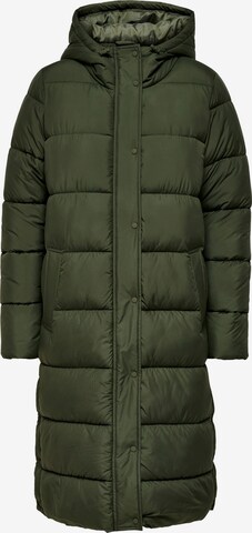 ONLY Zimní kabát 'Cammie' – zelená: přední strana
