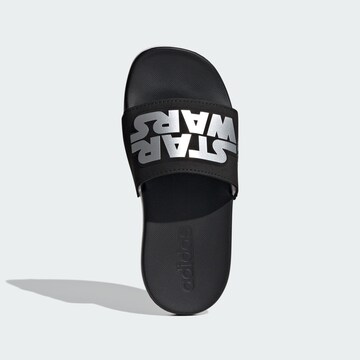 ADIDAS SPORTSWEAR Beach & swim shoe 'Adilette Star Wars' in Black