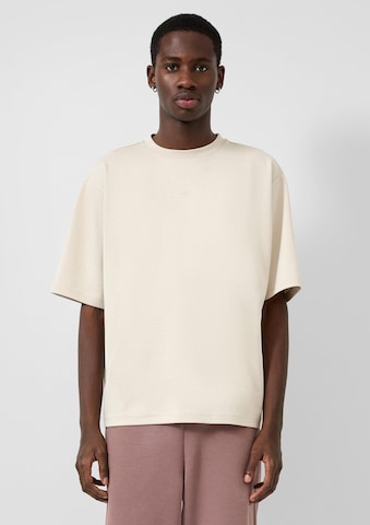 QS Shirt in Beige: front