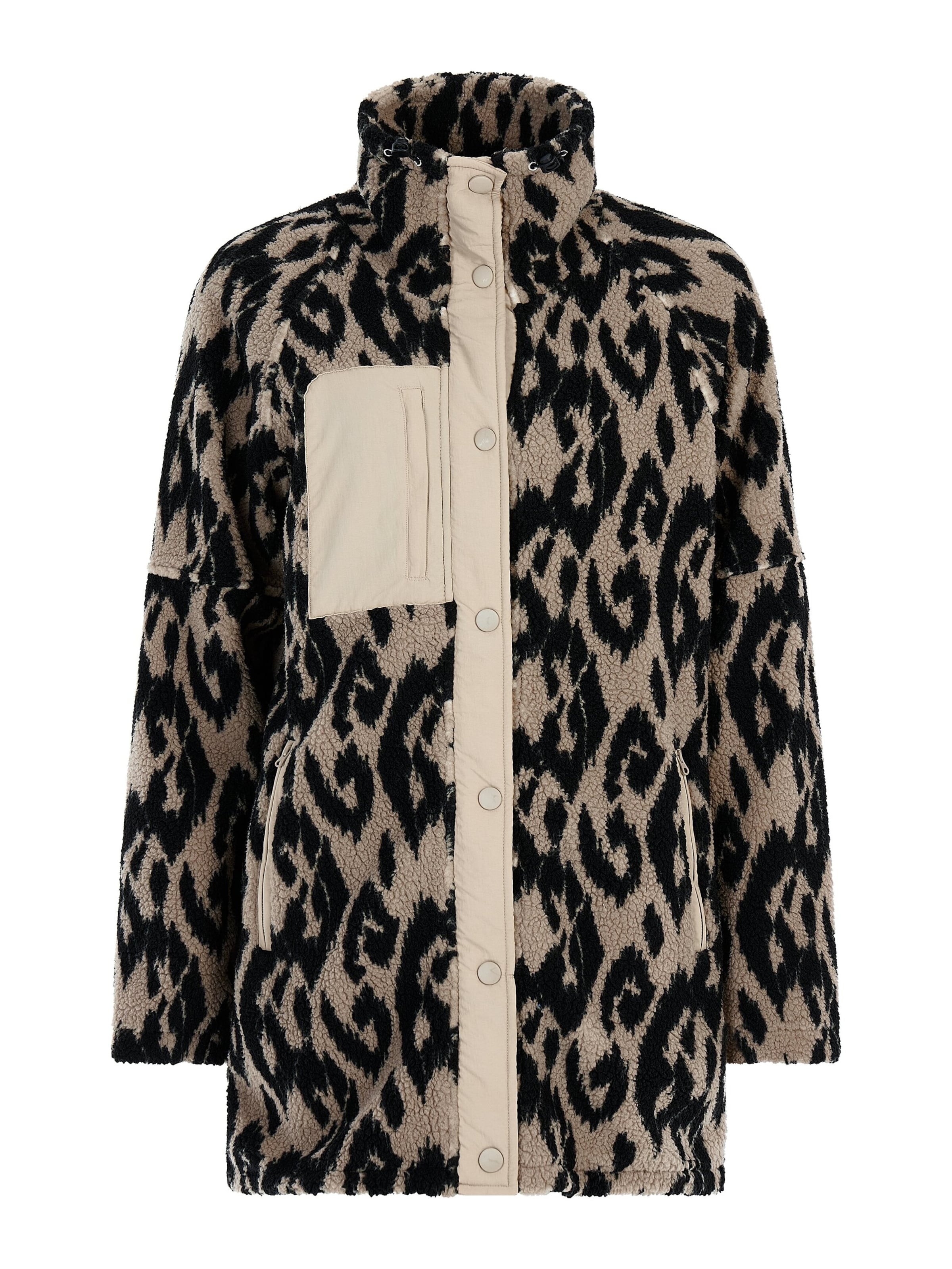 PROTEST Winterjas 'PRTKai' in Zwart: voorkant