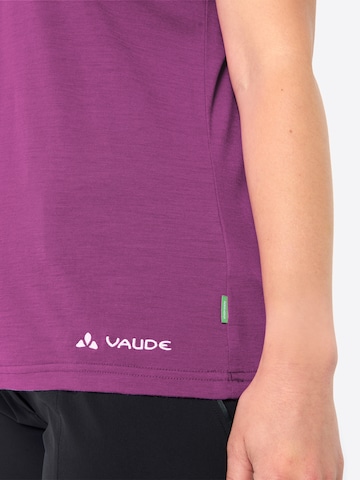 VAUDE Performance shirt 'Essential' in Purple