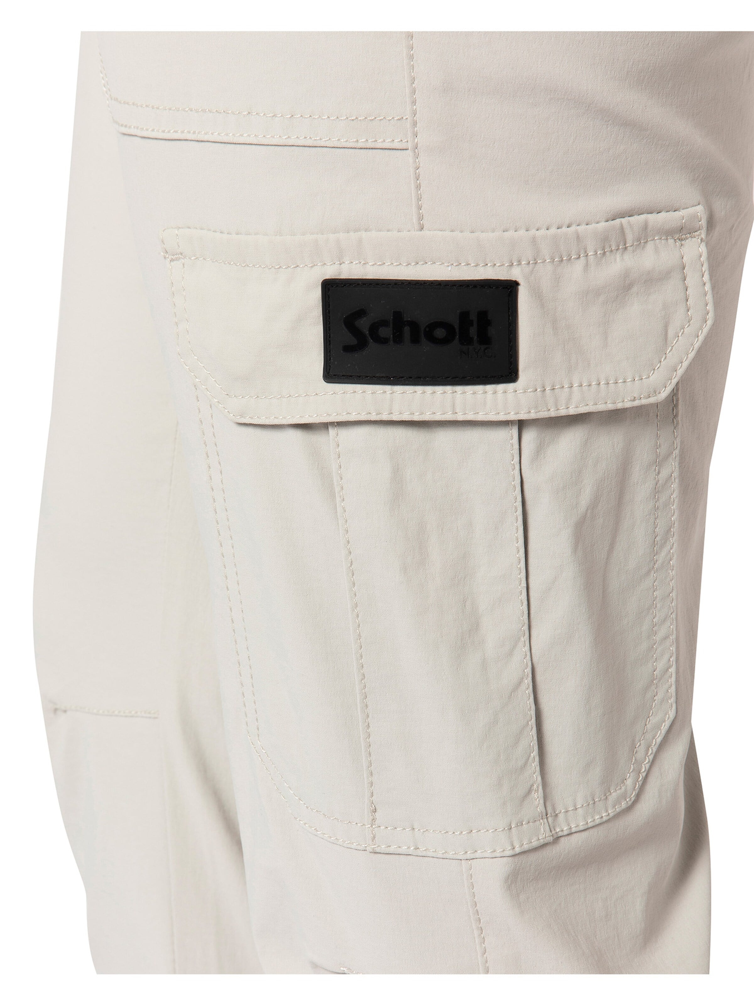Regular Pantalon Schott NYC en beige
