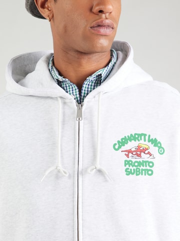 Carhartt WIP Sweatjacka 'Pronto' i grå