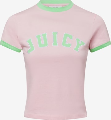 Tricou 'Collegiate' de la Juicy Couture pe roz: față