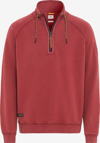 CAMEL ACTIVE Sweatshirt in Red: front