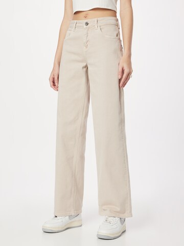 PULZ Jeans Regular Jeans 'VEGA' in Beige: voorkant