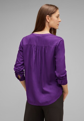 STREET ONE Bluse 'Bamika' in Lila