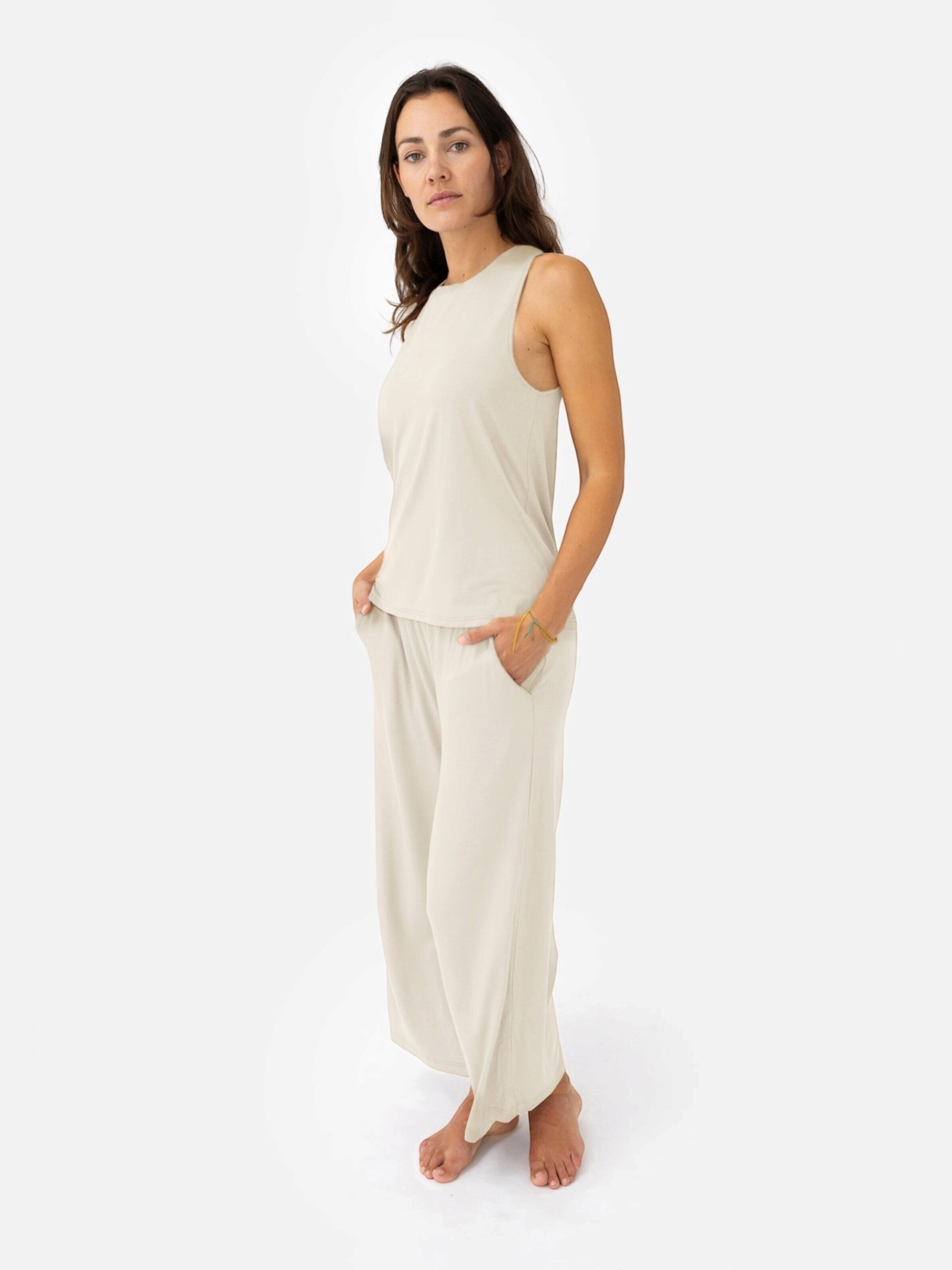 LOTUSCRAFTS Top 'Naima' in White