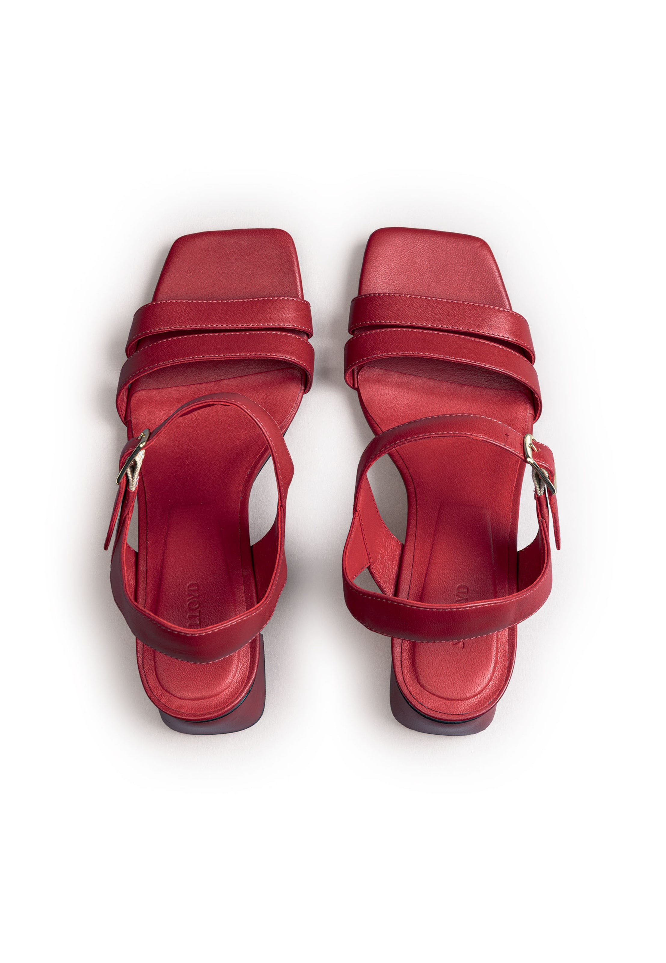 Sandales à lanières 'DIANA III' LLOYD en rouge