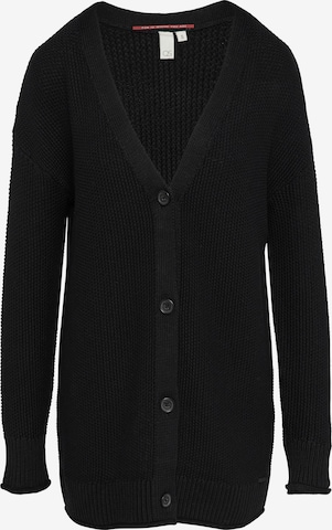 Cardigan QS en noir : devant