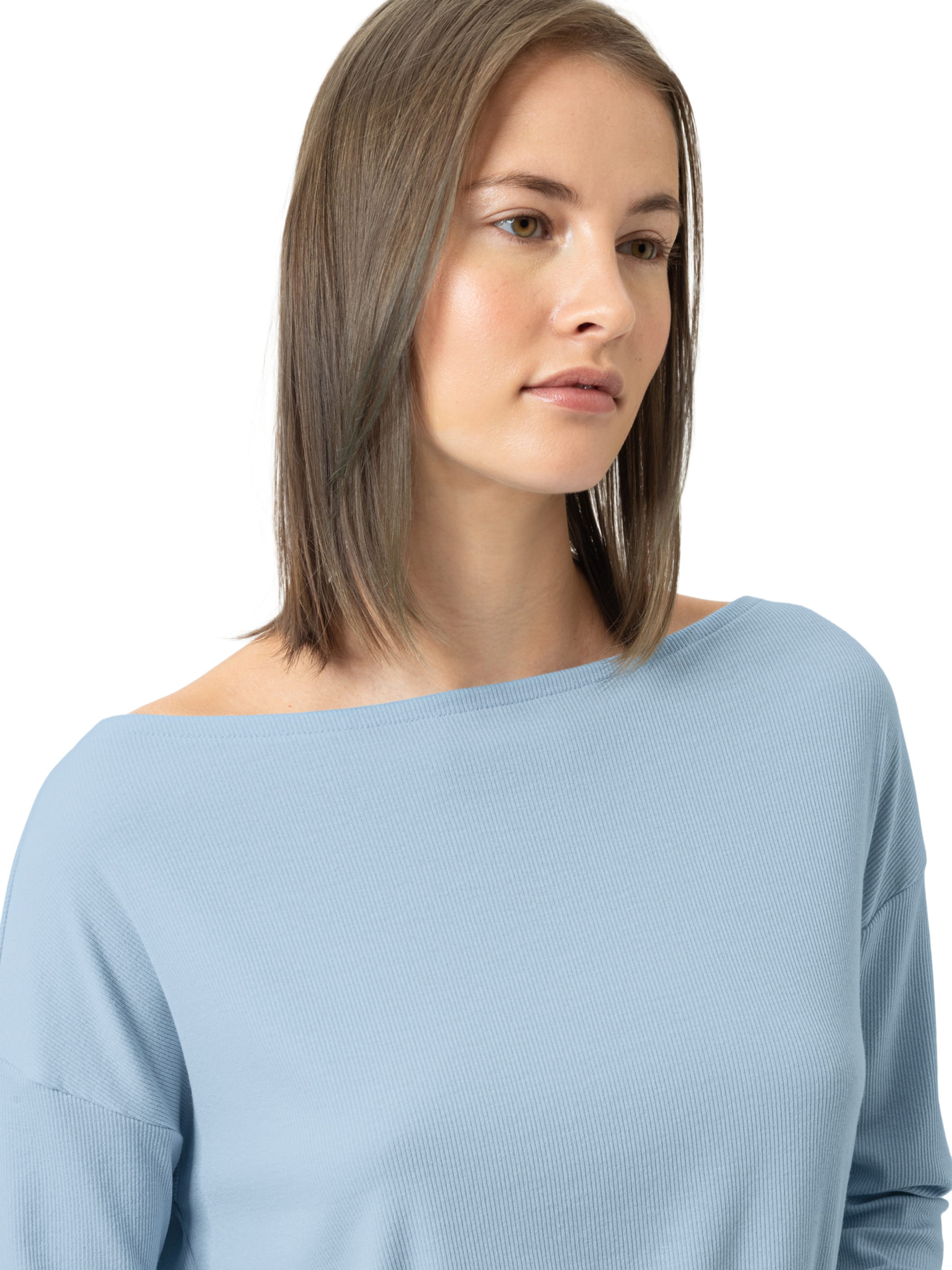 Chemise de nuit 'Casual Rib ' Mey en bleu