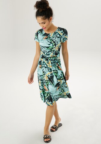 Aniston SELECTED Sommerkleid in Blau: Vorderseite