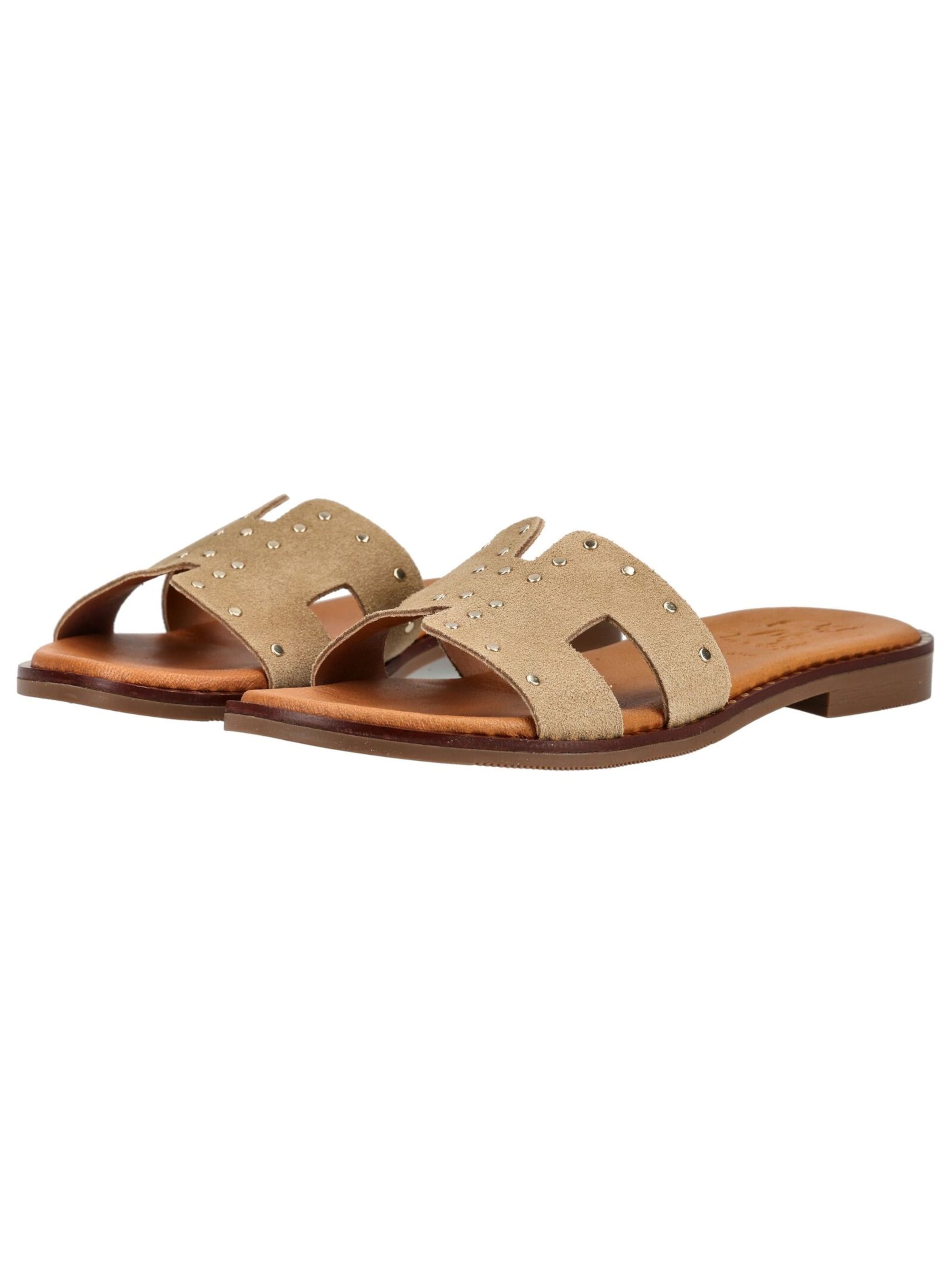 Oh! My Sandals Pantolette in Braun