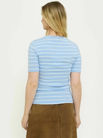 Soft Rebels Top ' SRFenja ' in Blue: back