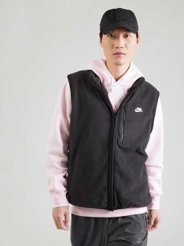 Nike Sportswear Weste 'CLUB' in Schwarz: Vorderseite