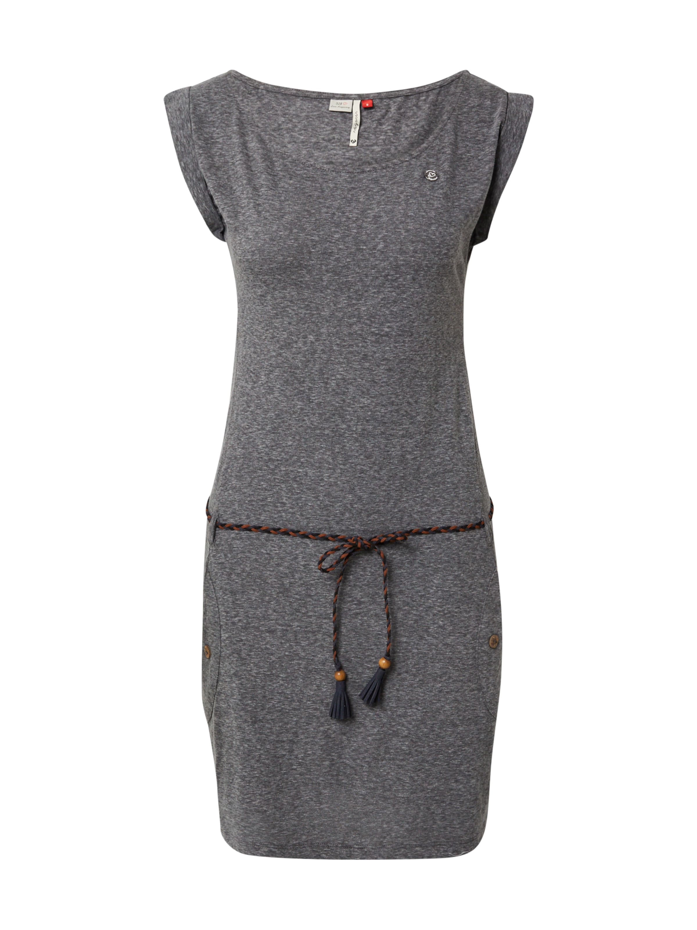 Ragwear Платье 'Tag' в Серый: спереди