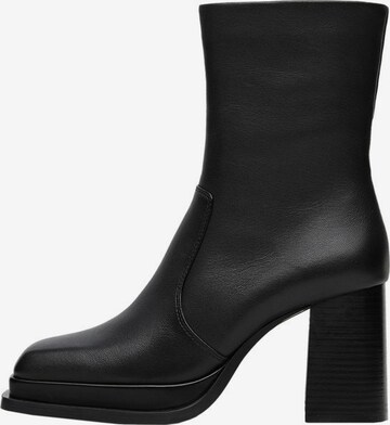MANGO Ankle Boots 'Disco' in Black: front