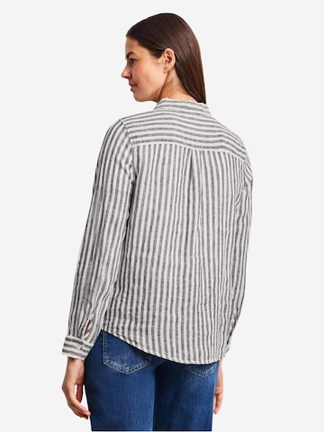 Camicia da donna 'SOL_LTD QR Striped shirtcollarblouse 346289' di STREET ONE in marrone