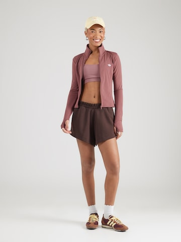 ADIDAS ORIGINALS Ζακέτα φούτερ 'ESS' σε κόκκινο