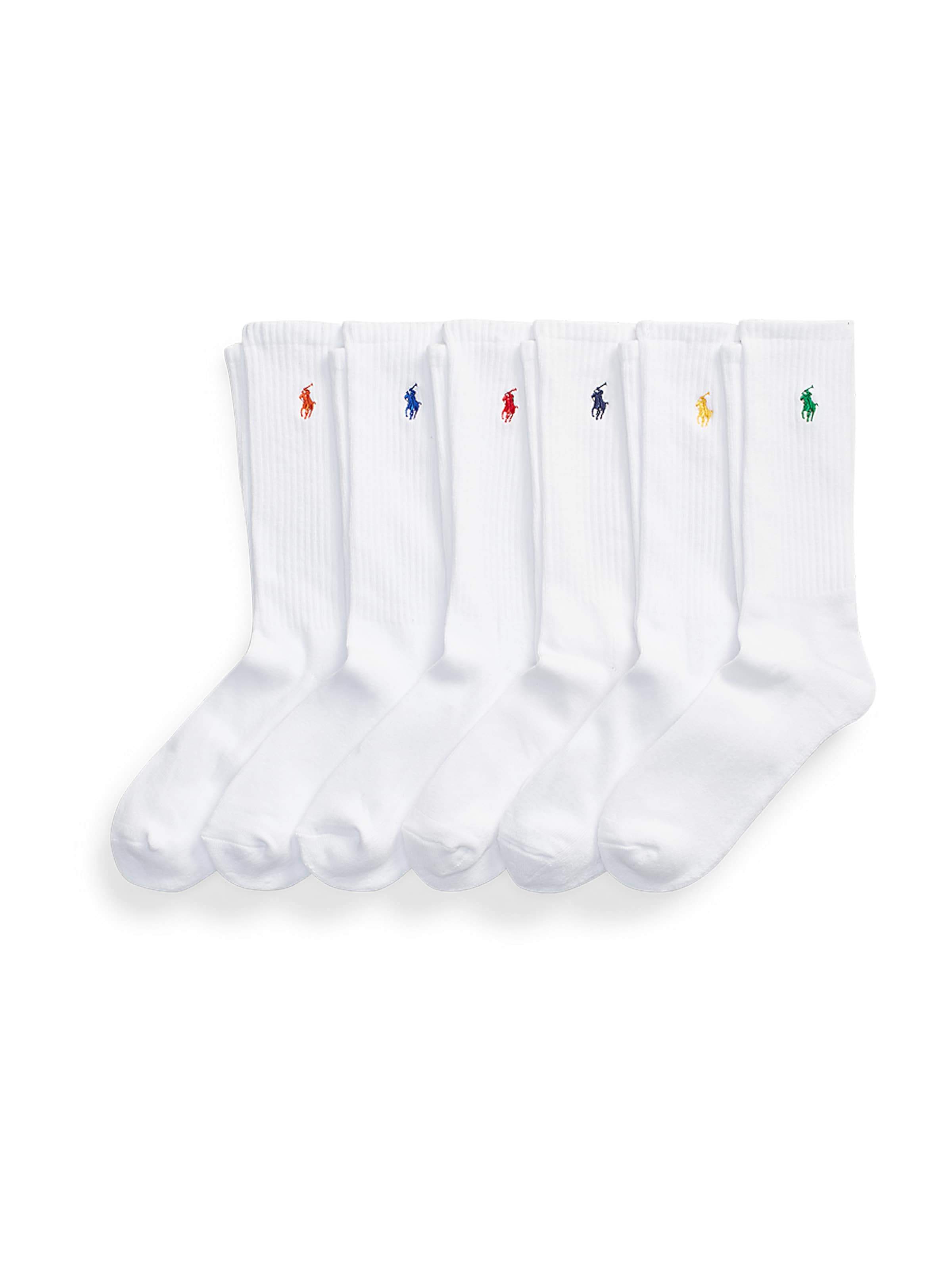 Polo Ralph Lauren Regular Socken in Weiß: Vorderseite