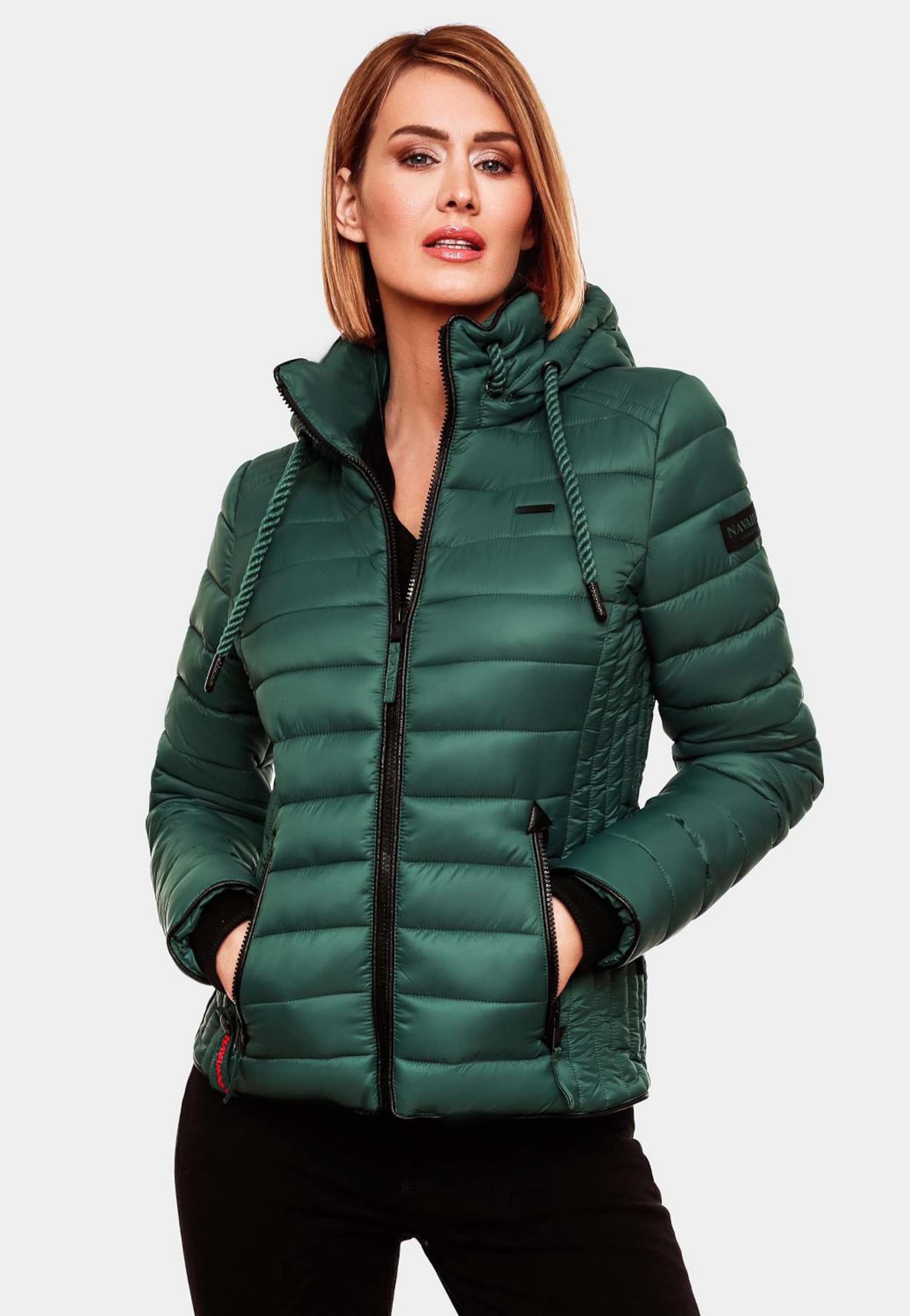 Frauen Jacken NAVAHOO Steppjacke 'Lulana' in Grün - EG07003 Frauen Jacken NAVAHOO Steppjacke 'Lulana' in Grün - EG07003