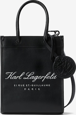 Karl Lagerfeld Kabelka 'Hotel' – černá: přední strana