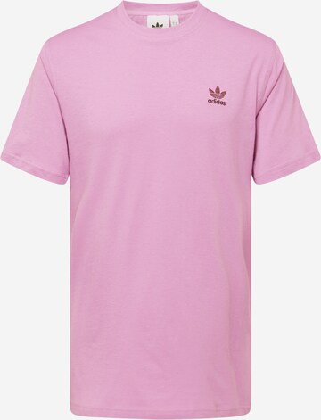 ADIDAS ORIGINALS Shirt 'ESSENTIAL' in Purple: front