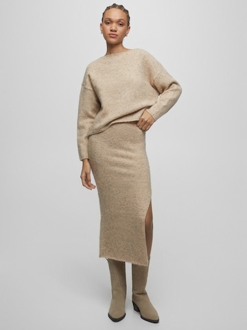 Pull&Bear Trui in Beige