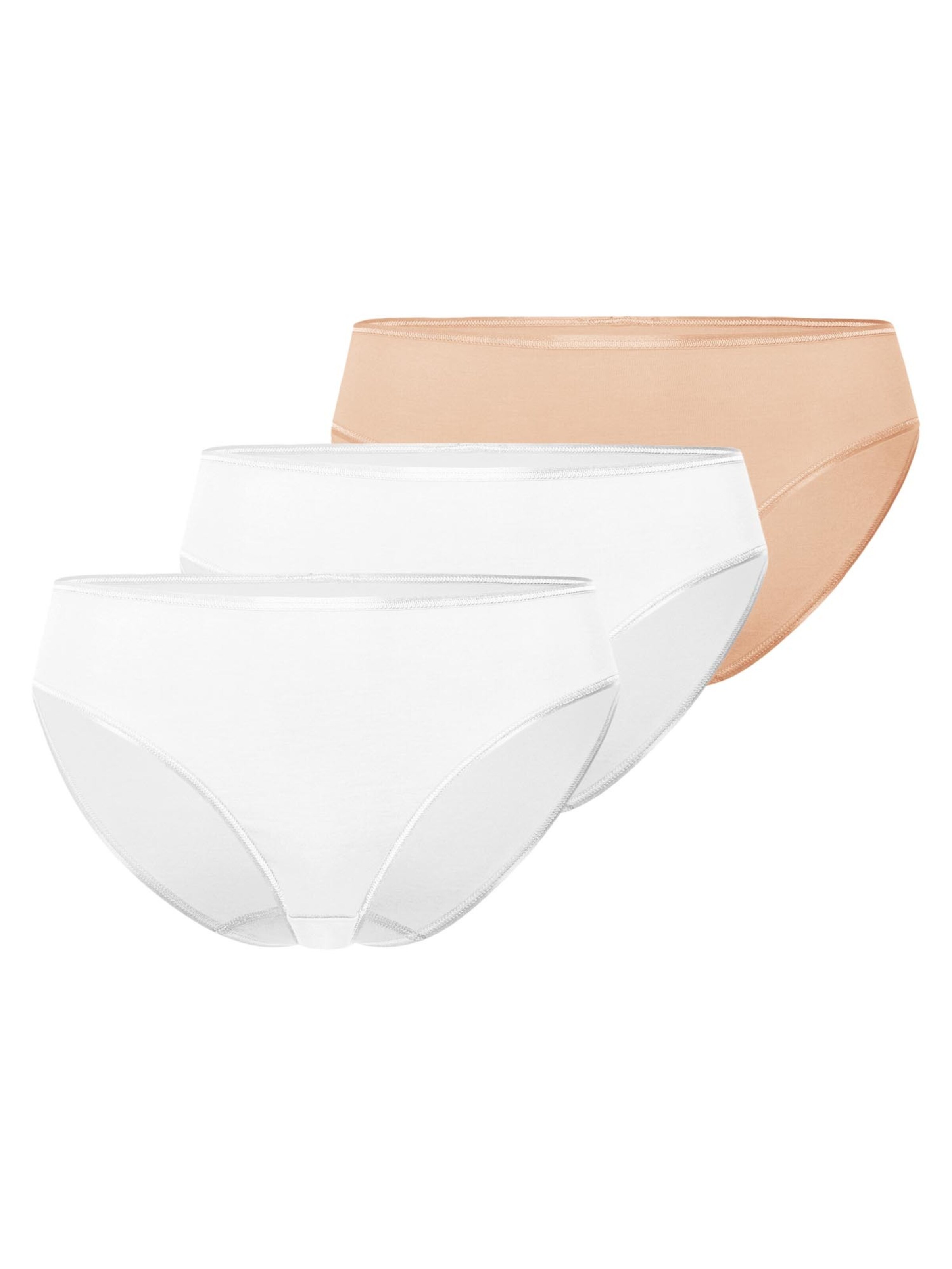 Hanro Slip 'Cotton Seamless'‌‌‌‌‌ in Beige: Vorderseite