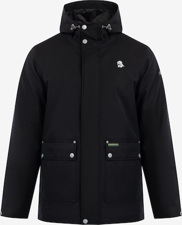 Schmuddelwedda Between-season jacket in Black: front