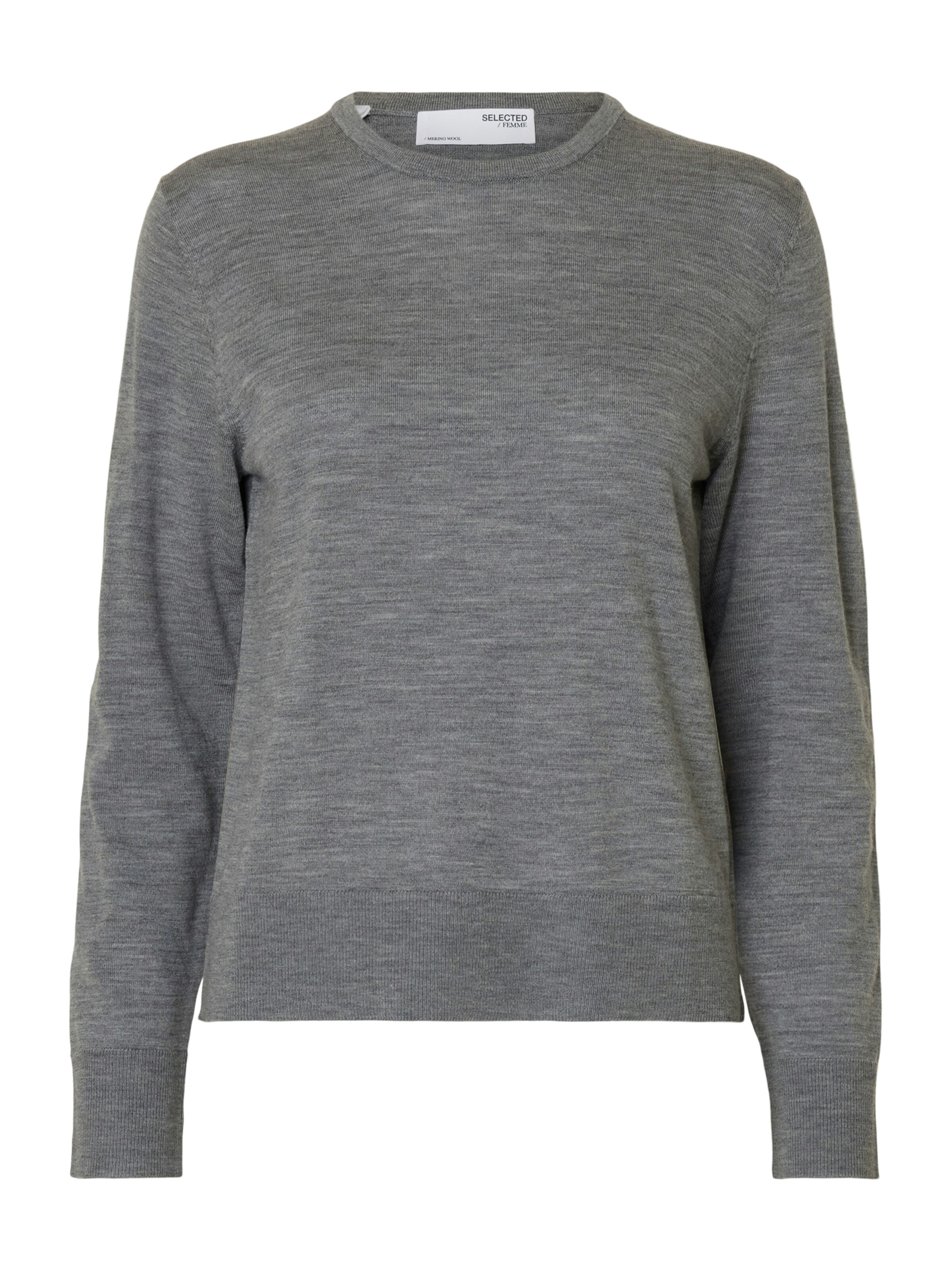 SELECTED Sweater 'SLFThea' in Grey: front