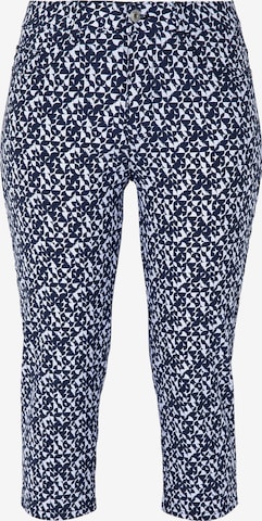 STOOKER WOMEN Slimfit Hose 'Tahiti' in Blau: Vorderseite