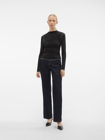 VERO MODA Shirt 'SNIPA' in Schwarz