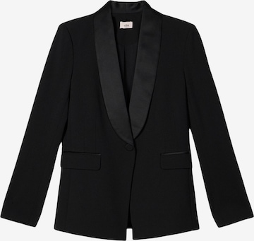 Blazer di oltre in nero: frontale