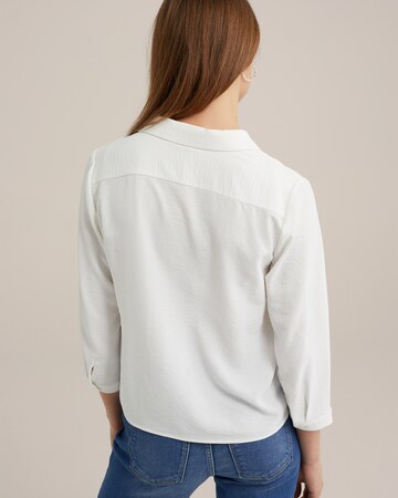 WE Fashion - Blusa en blanco