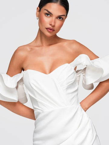 Ombre Abendkleid‌‌‌‌‌‌‌ in Beige
