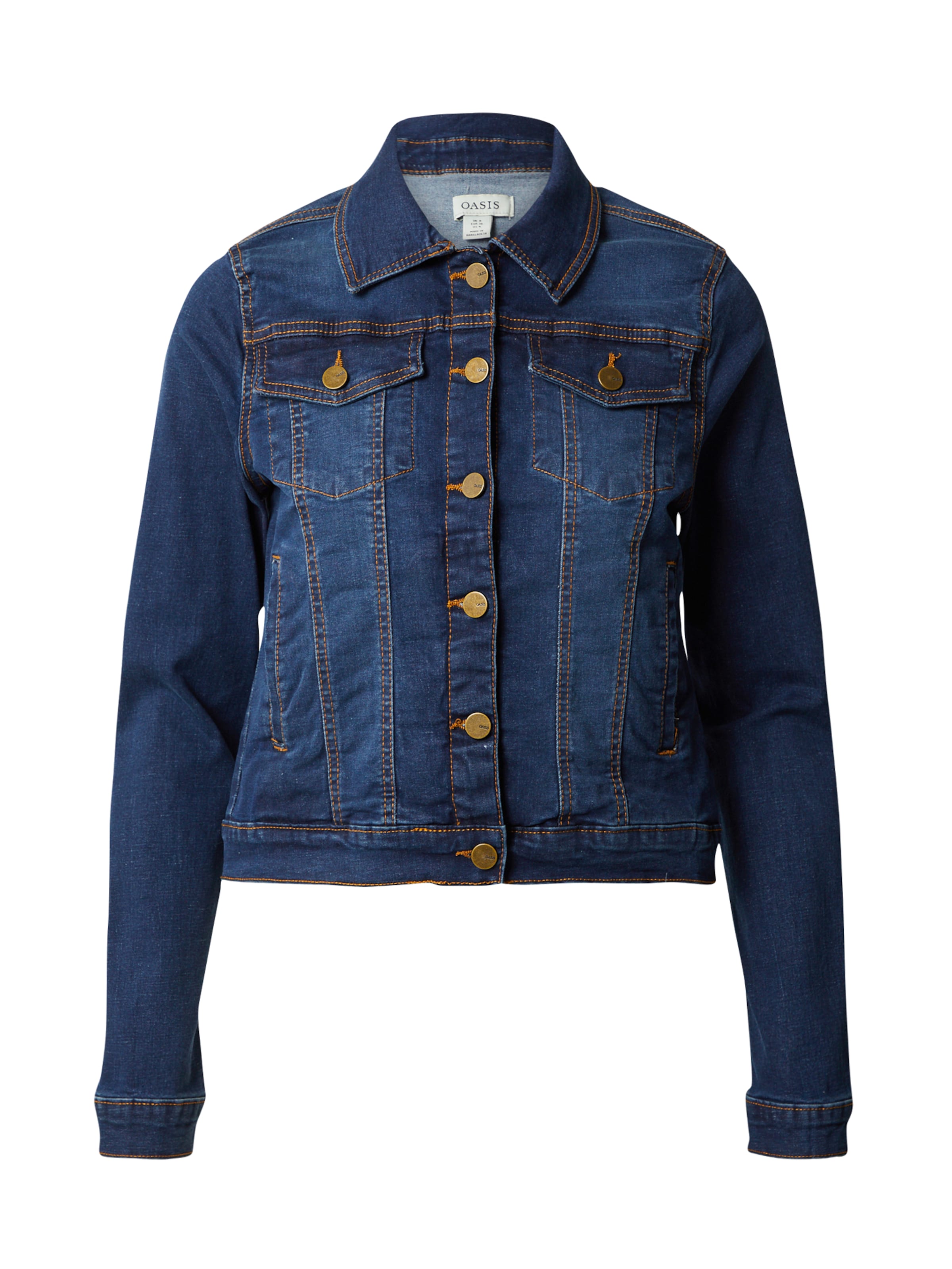 Oasis Veste mi-saison 'Nancy' en bleu foncé, Vue avec produit