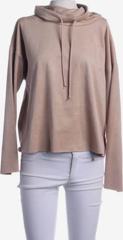 Wolford Sweatshirt & Zip-Up Hoodie in S in Brown: front