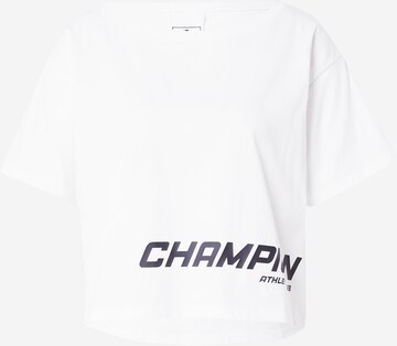 Champion Authentic Athletic Apparel Functioneel shirt in Wit: voorkant