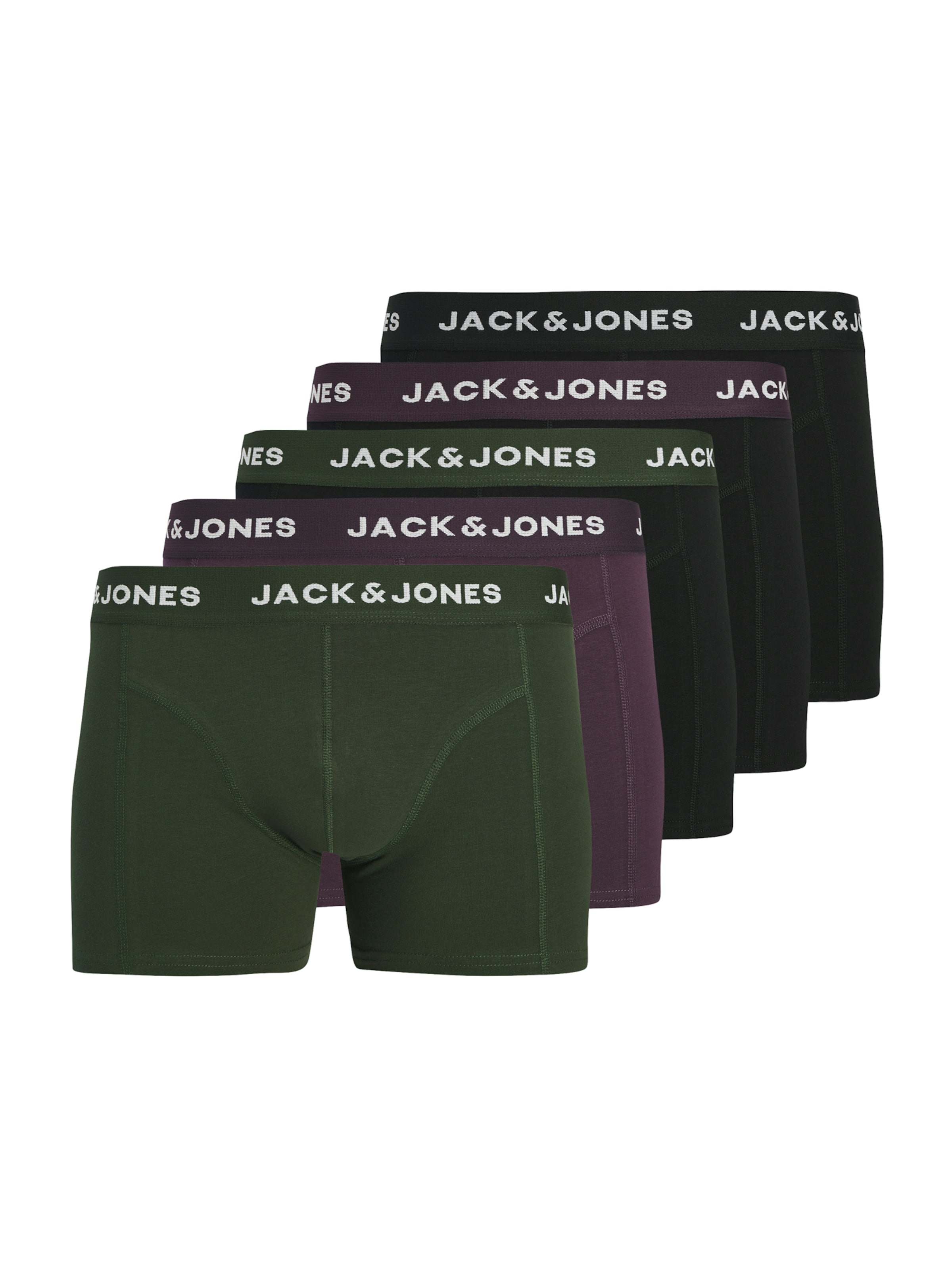 JACK & JONES Μποξεράκι 'JacJJ' σε πράσινο: μπροστά