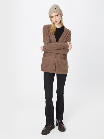 GAP Strickjacke 'CASH' in Braun