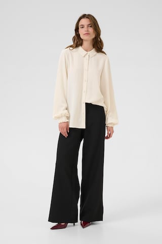 CULTURE Bluse 'Chynette' i beige