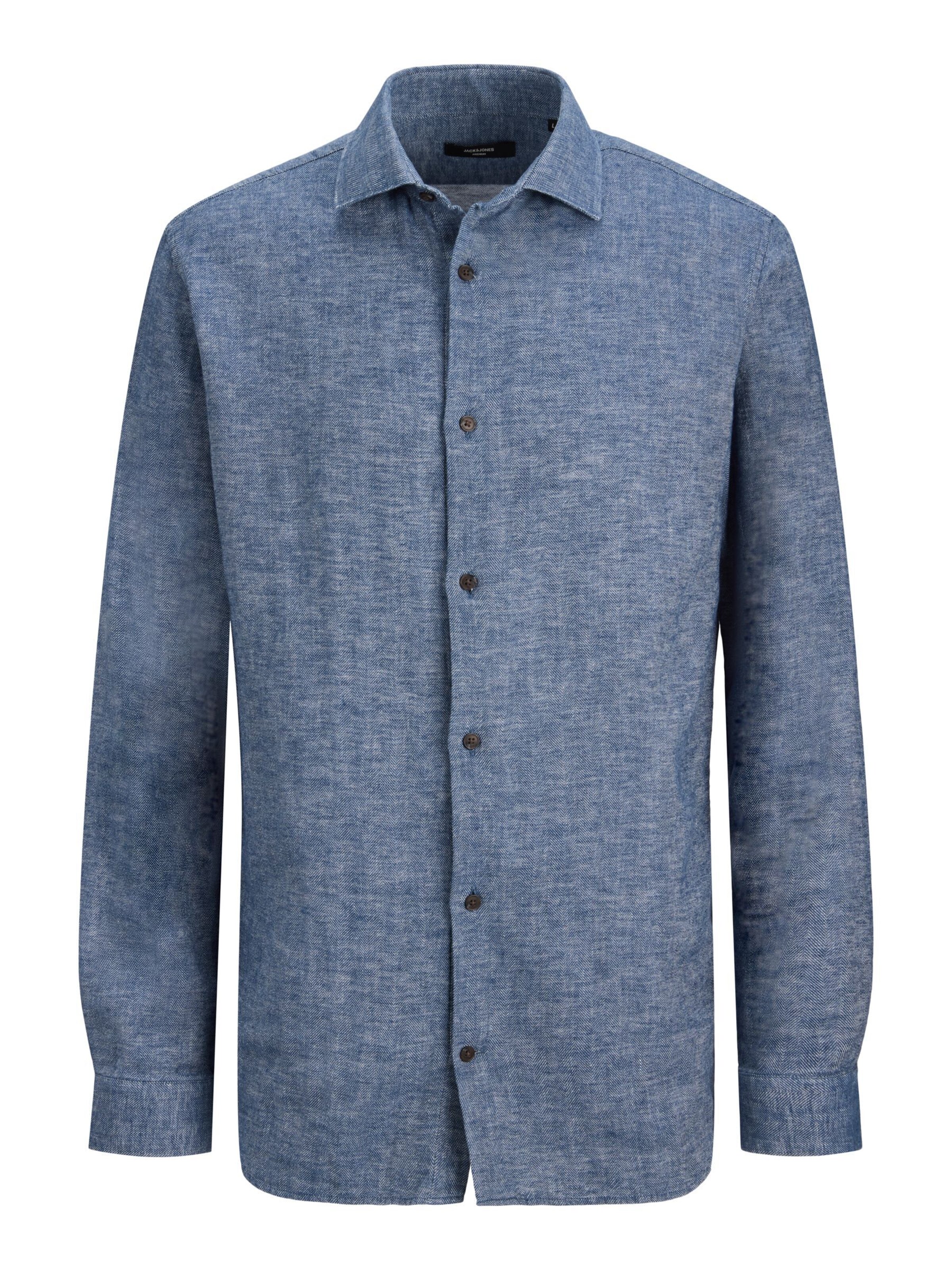 JACK & JONES Overhemd in Blauw: voorkant
