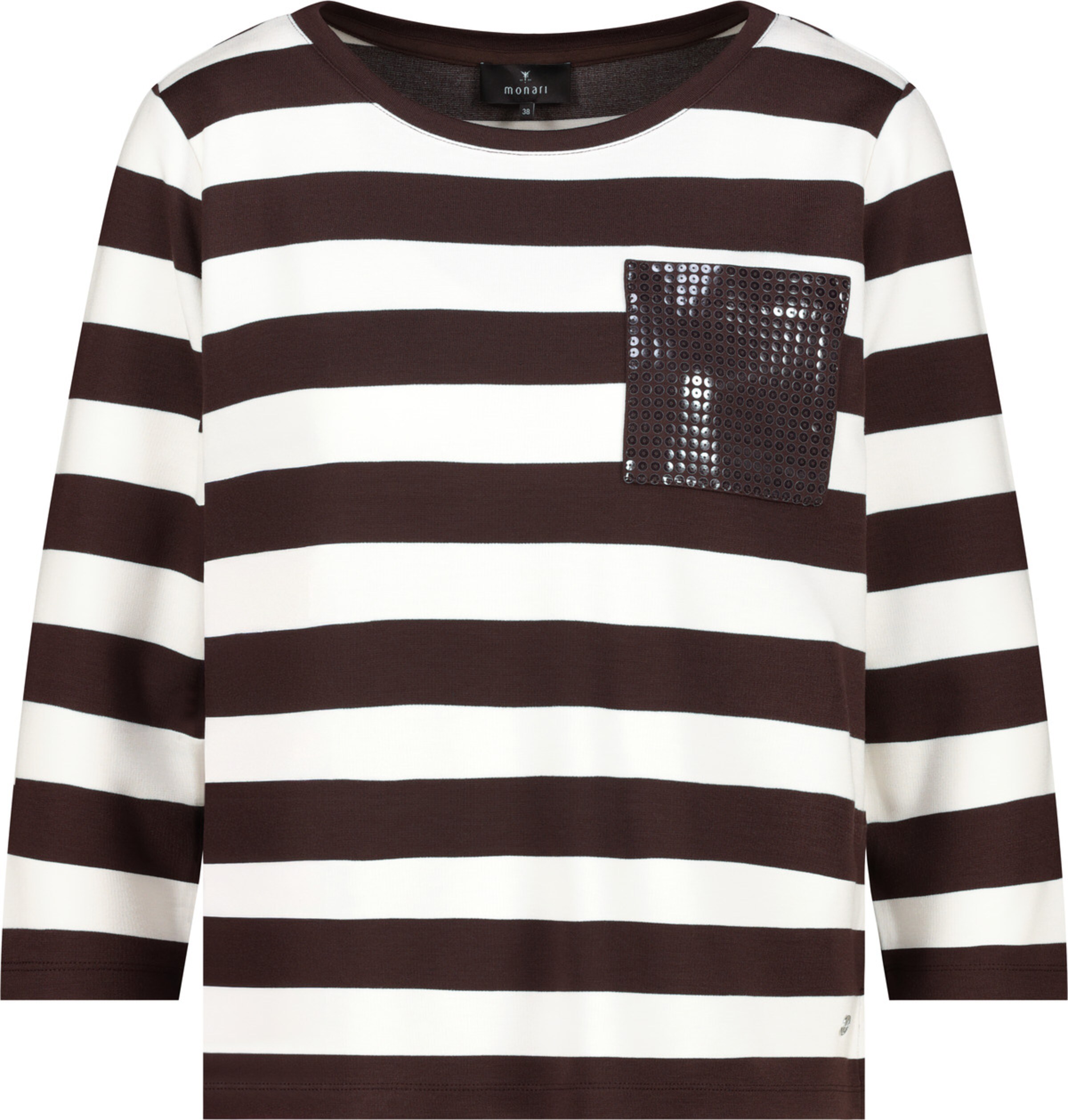 monari Shirt in Brown: front