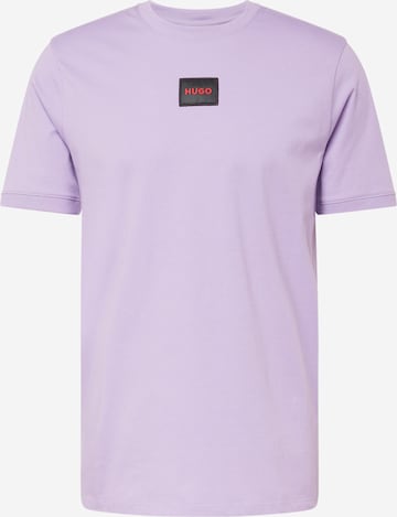 HUGO Red Shirt 'Diragolino212' in Purple: front