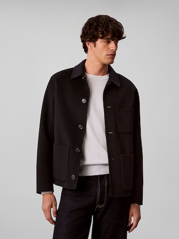 Calvin Klein Between-season jacket in Black: front