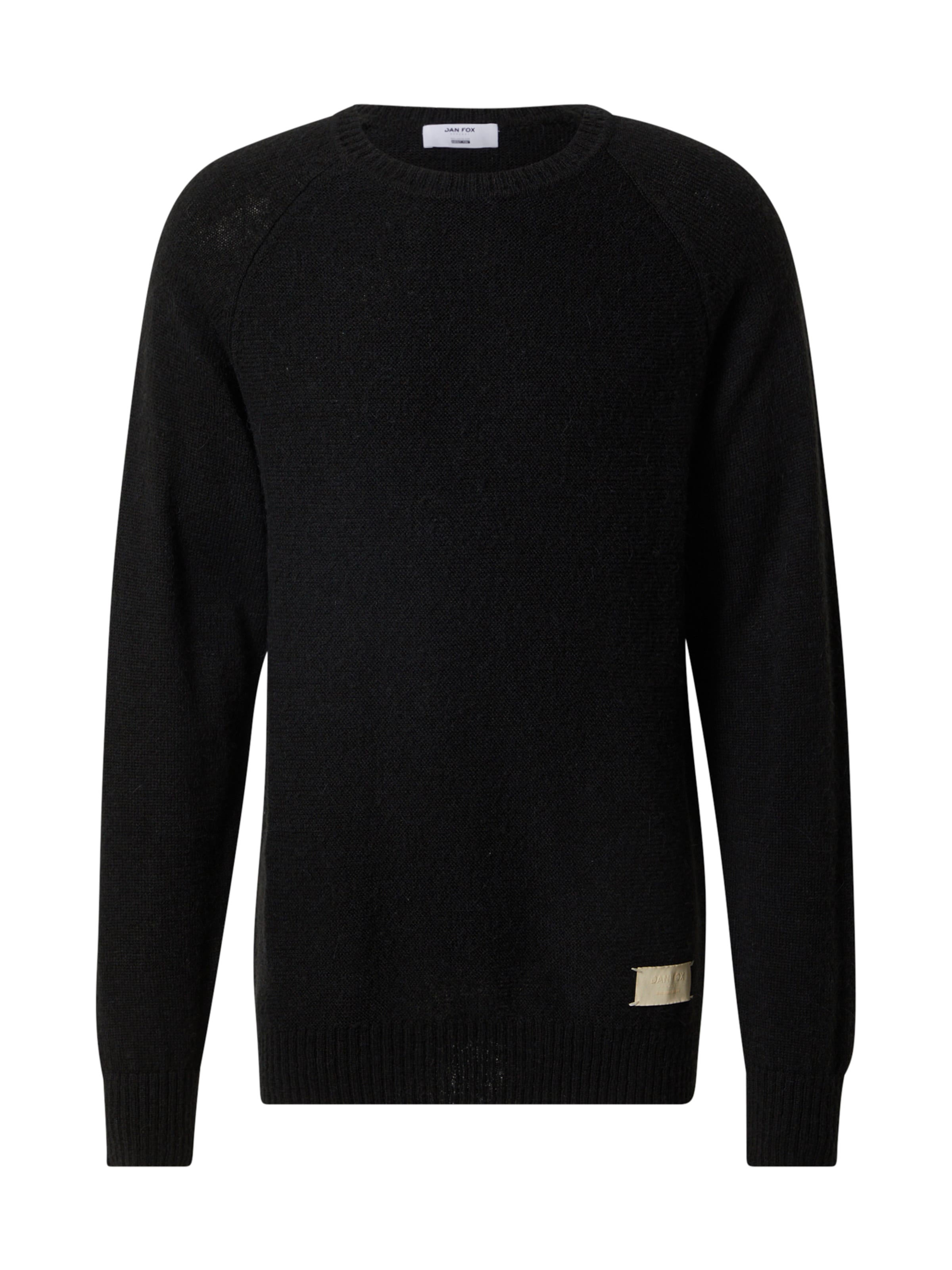 DAN FOX APPAREL Πουλόβερ 'Tamino' σε μαύρο: μπροστά