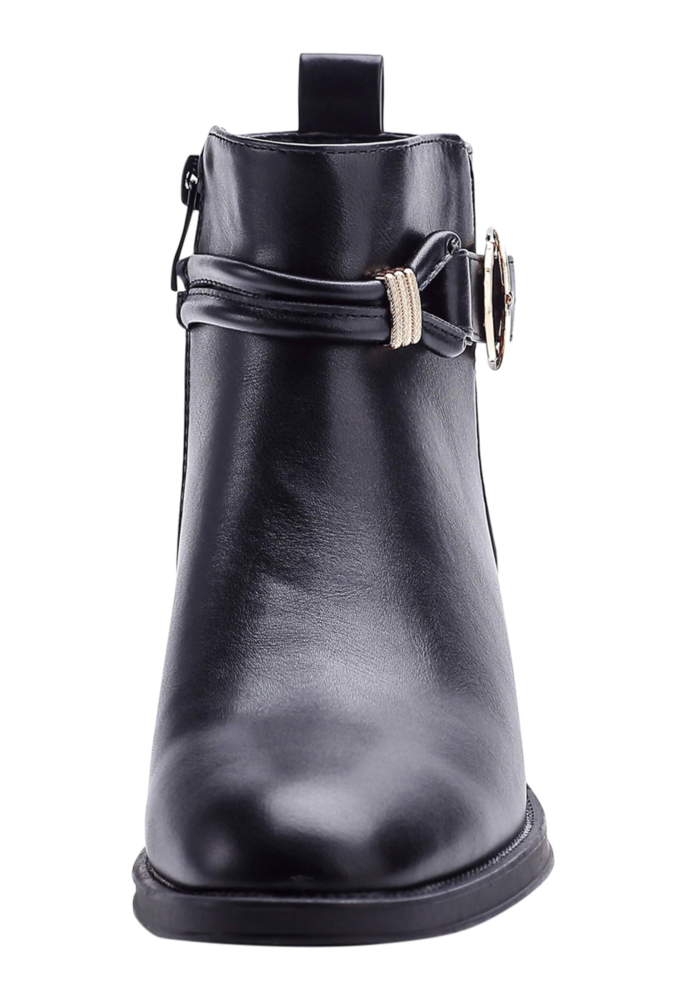 Elara Enkellaarsjes in Zwart