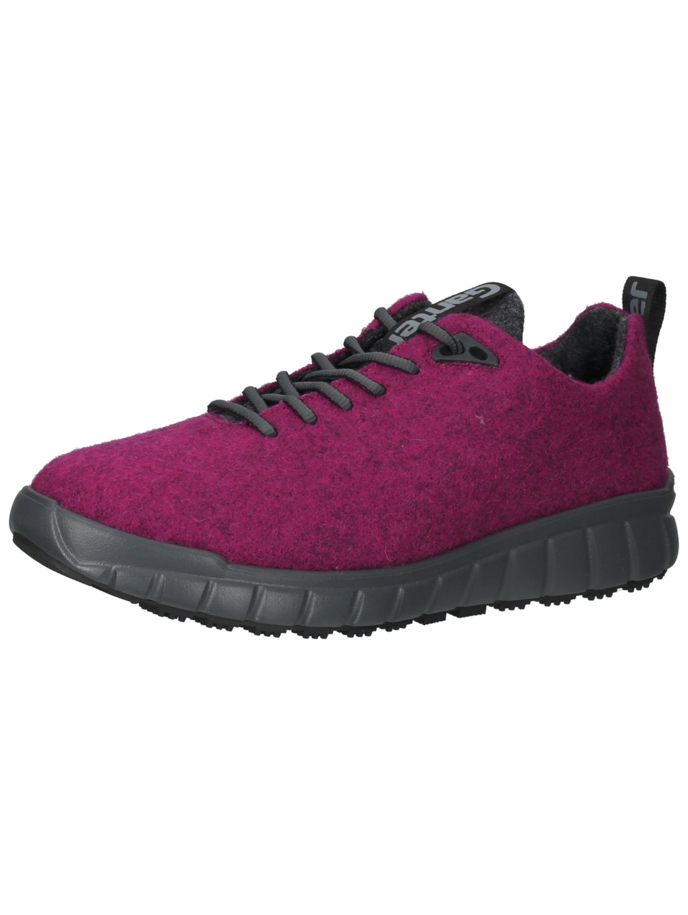Baskets basses Ganter en rose : devant