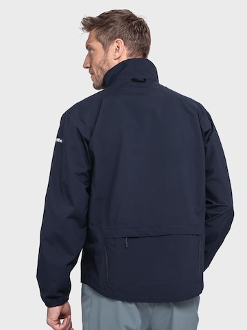 Schöffel Outdoor jacket ' Bike Jacket Style Lurbek MNS ' in Blue